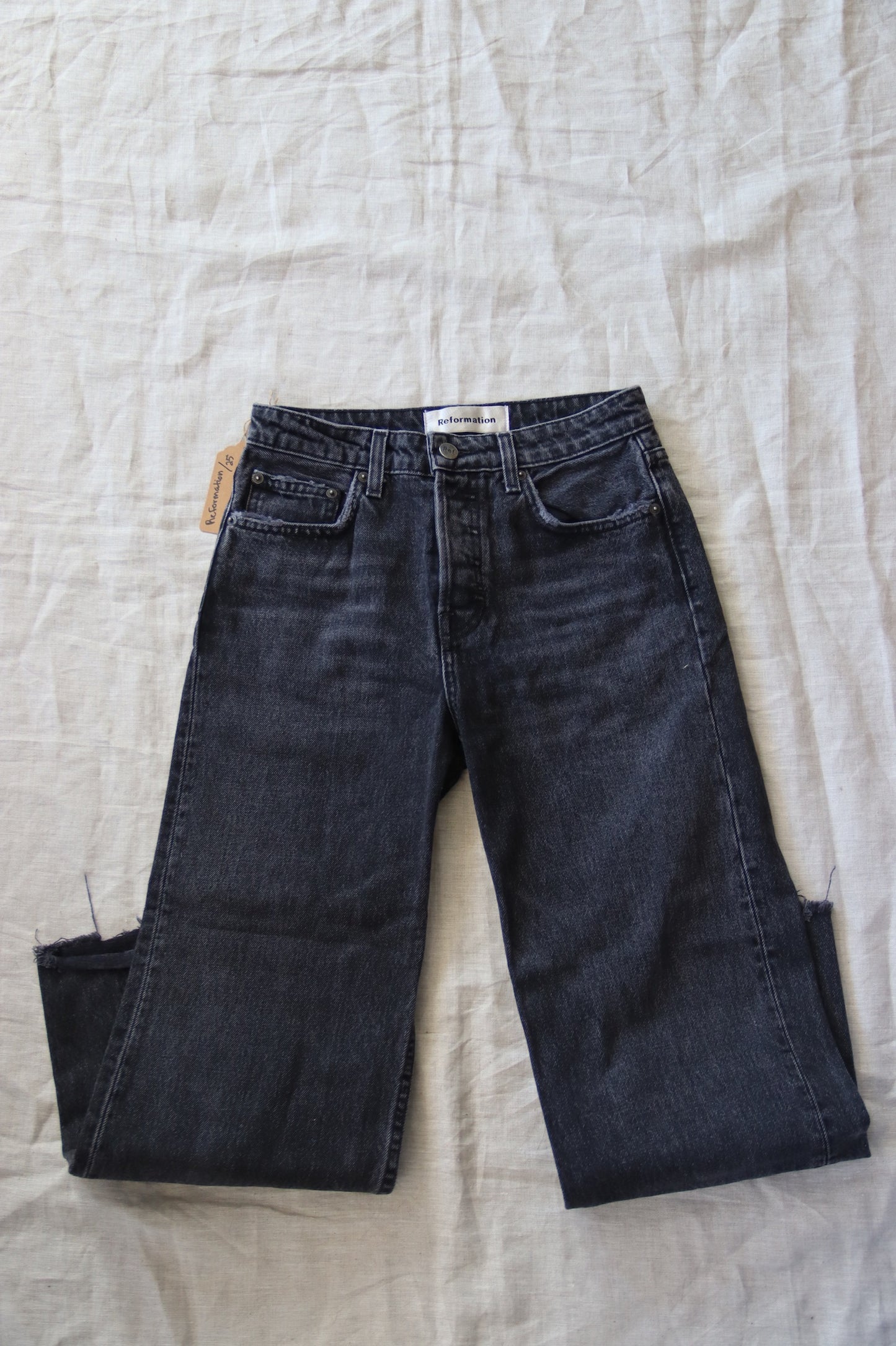 Reformation Black Jeans