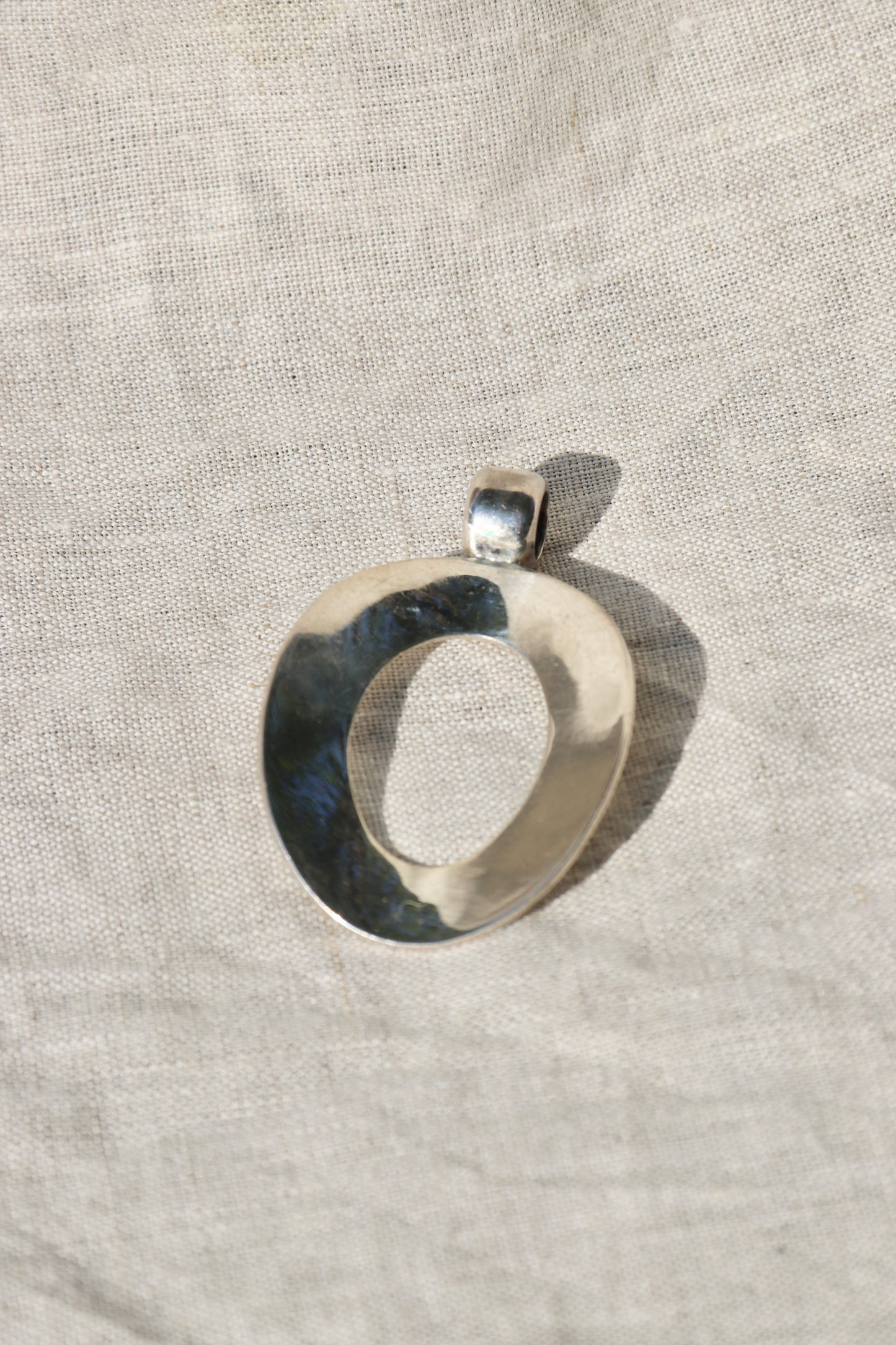 Sterling Silver Circle Pendant