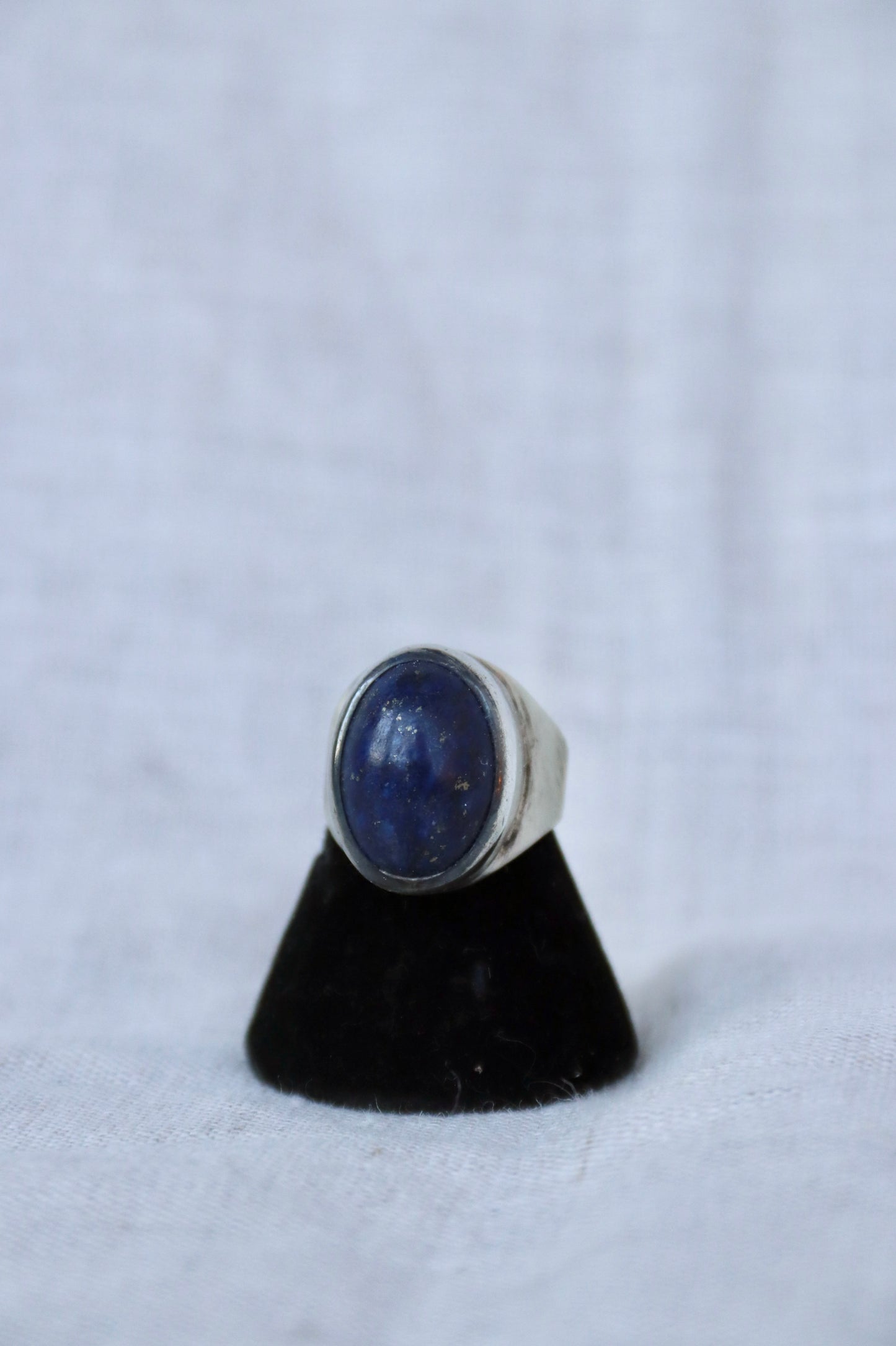 Sterling Silver Lapis Ring