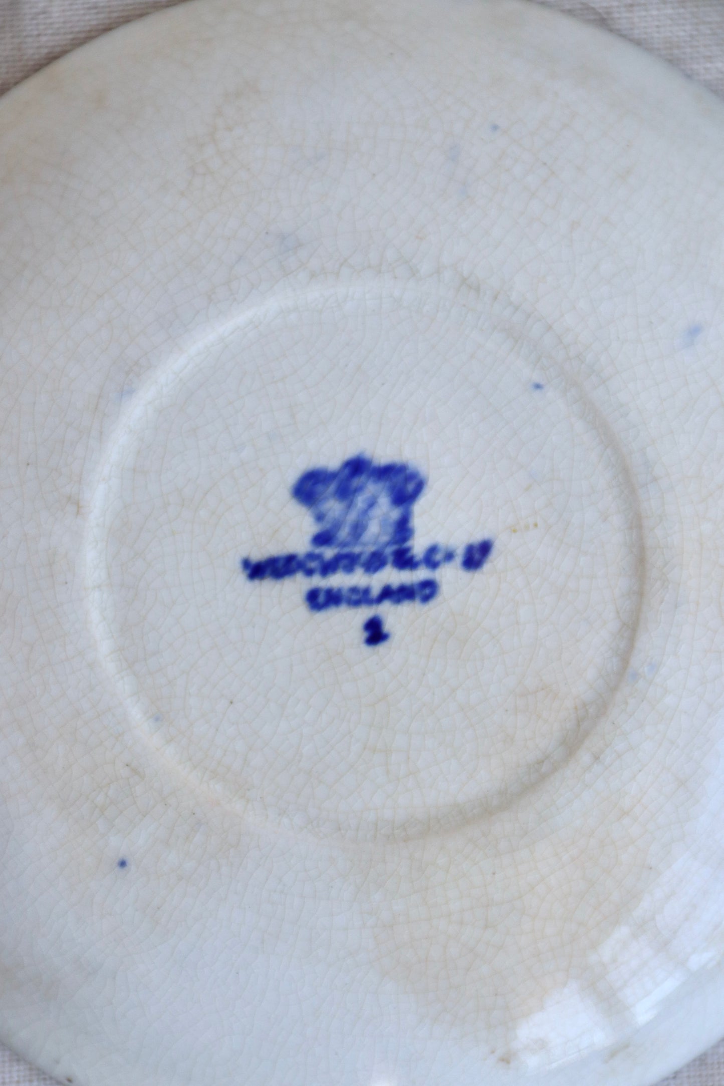 Set of 2 Antique Wedgewood Teacup and Saucers