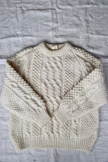 Vintage Anncraft Irish Fisherman Sweater