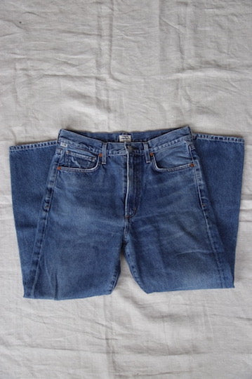 Citizens of Humanity Cropped Blue Jeans
