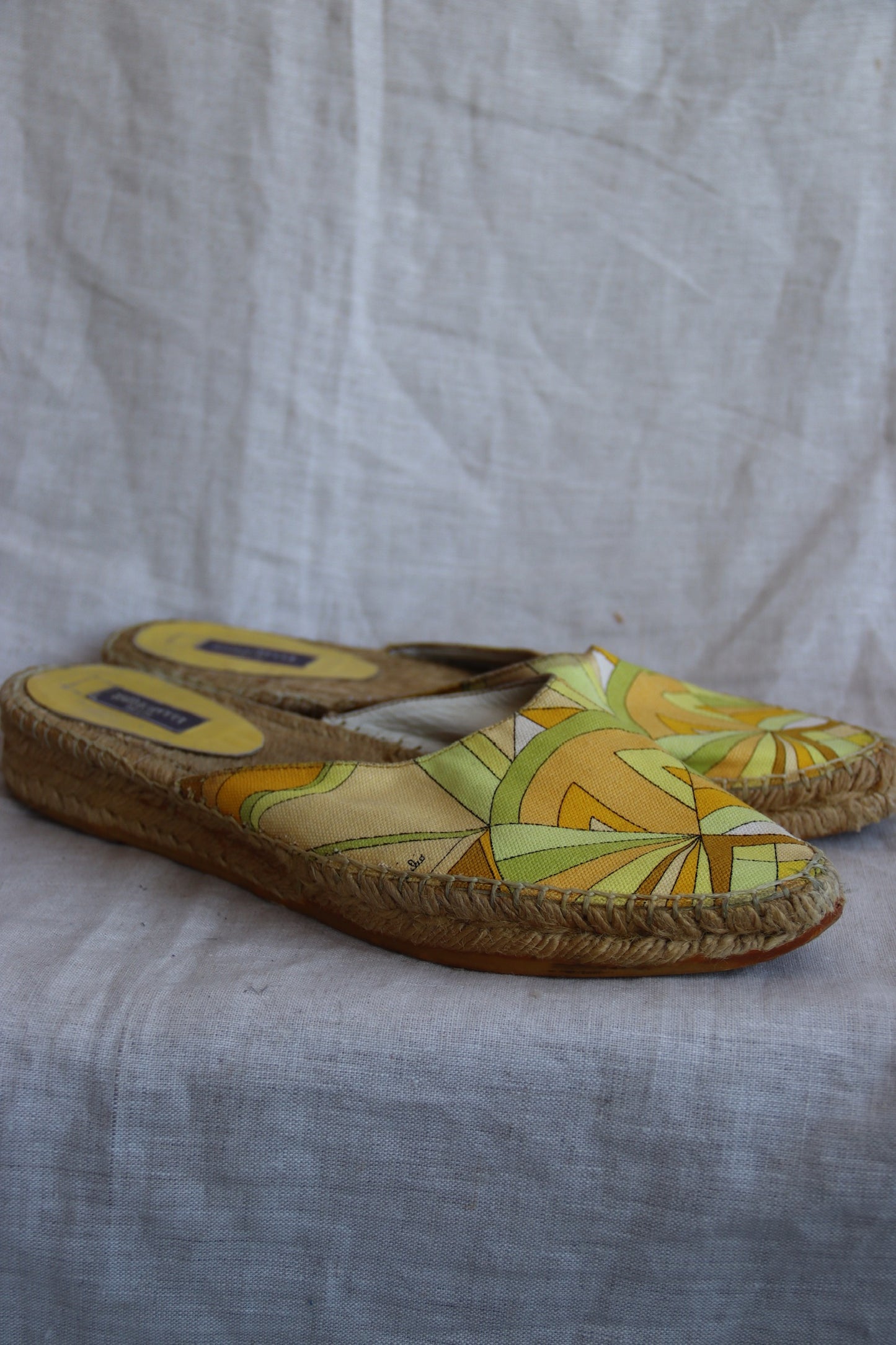 Emilio Pucci Yellow Flats - 41