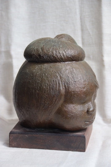 Stanley Taub Bronze Bust Sculpture
