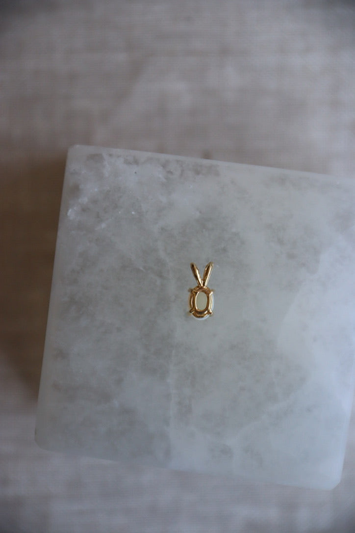 Opal Pendant - 14k