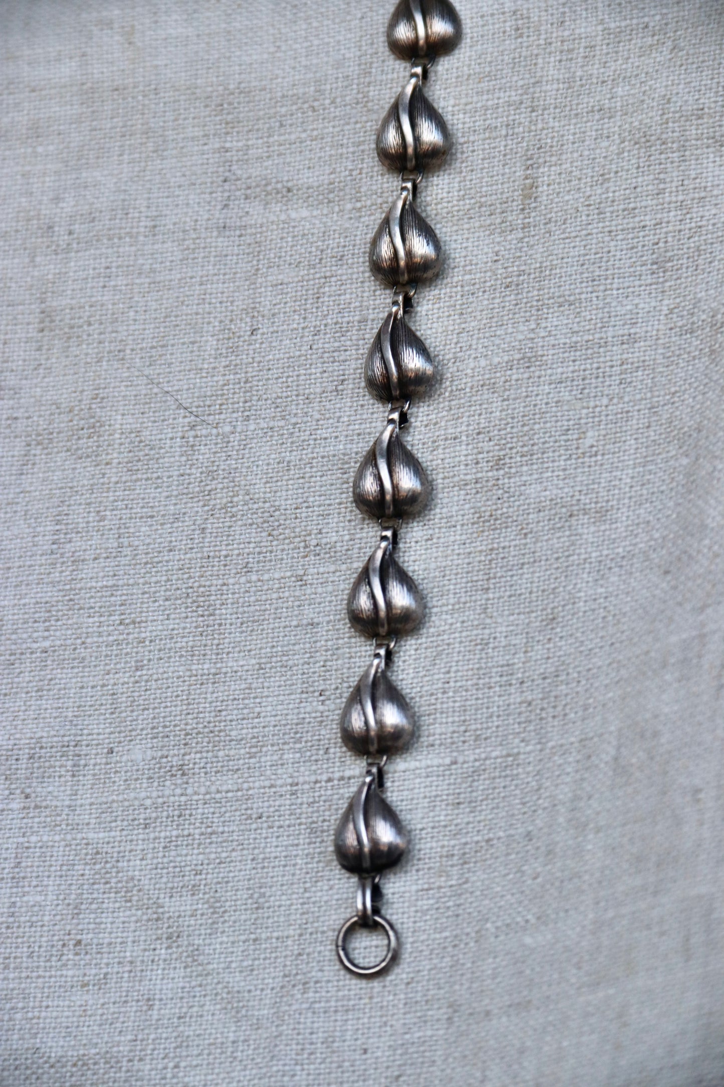 sterling silver heart bracelet