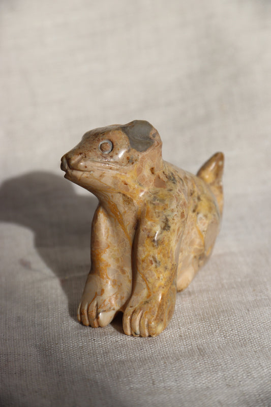 Carved Stone Figurine