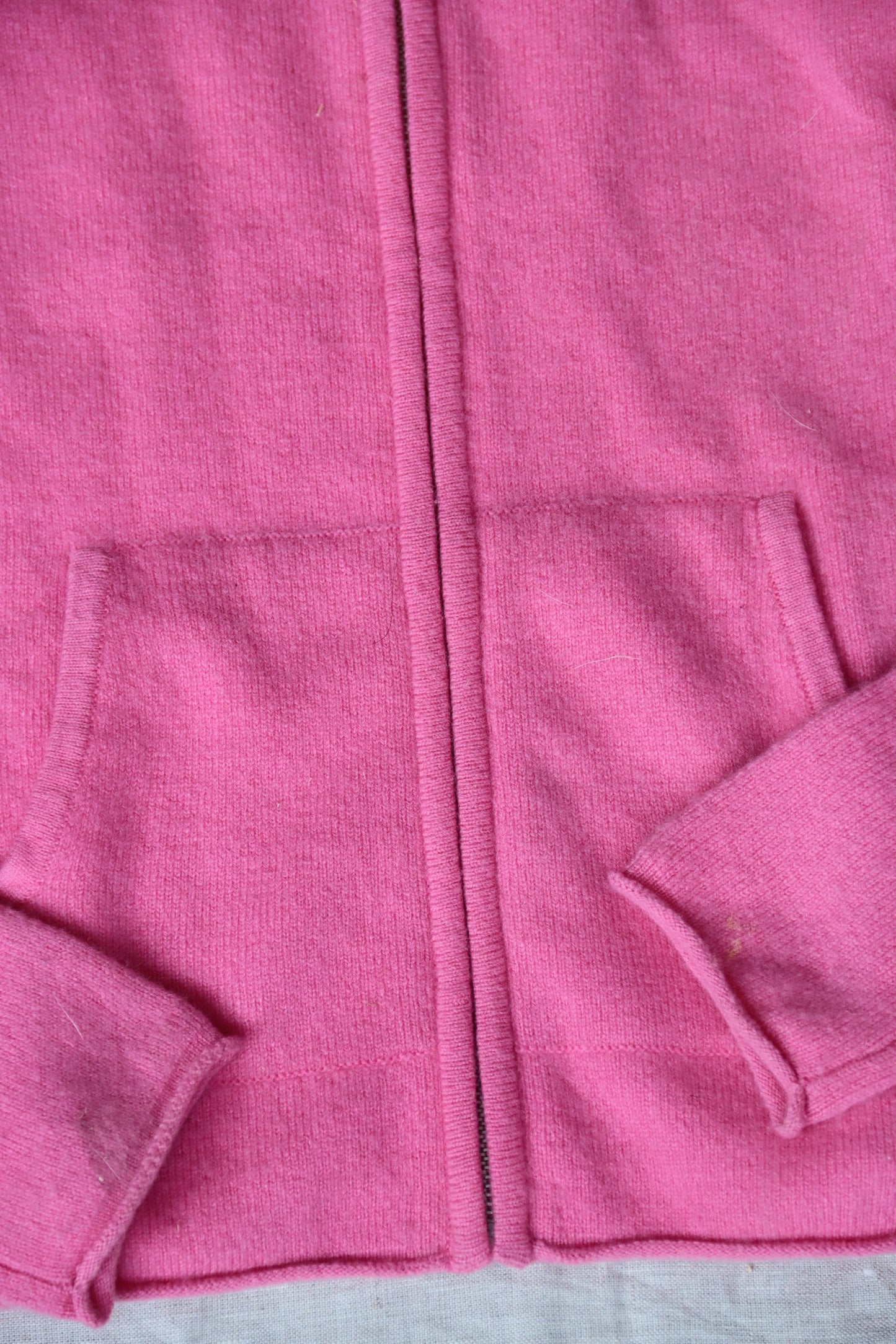 Vince Cashmere Zip Up Hoodie Sweaters