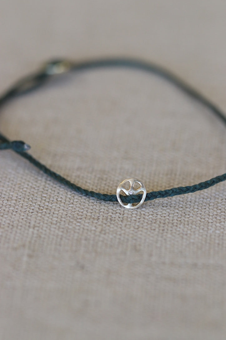 Scosha Peace Sign Anklet