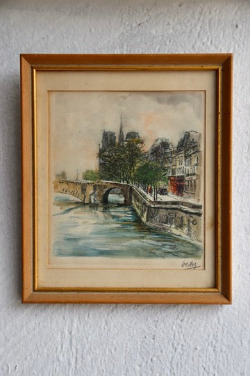 Vintage French Sketch