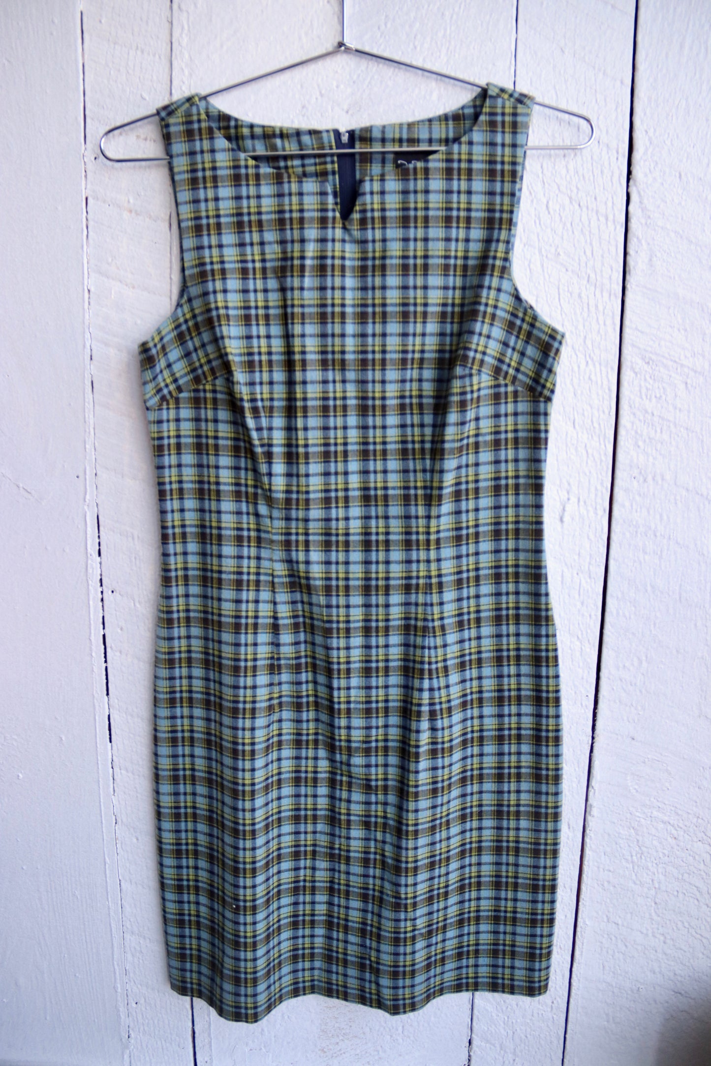 My Michelle Green Plaid Dress