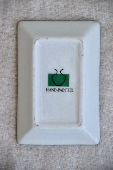 Hand Painted Ceramic Dish