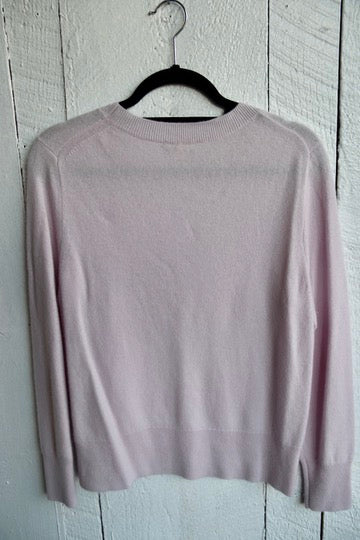 J. Crew. Pink Cashmere Sweater