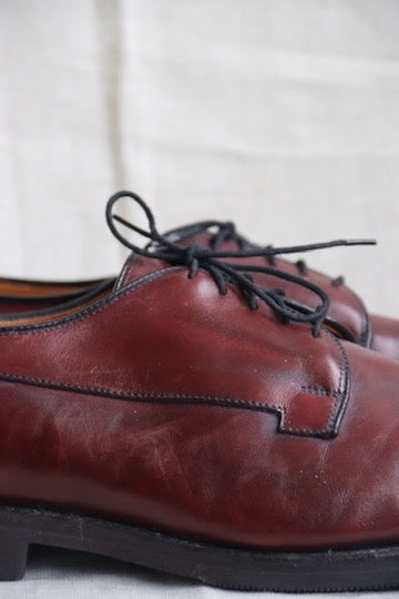 Allen Edmonds Bergland Red Brown Leather Dress Shoes - 9.5
