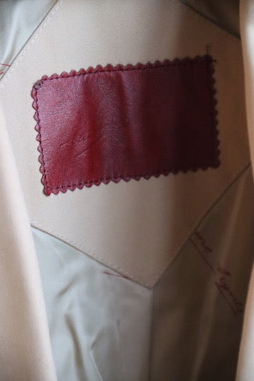 1970s Etienne Aigner Double-Breasted Trench Coat - as is