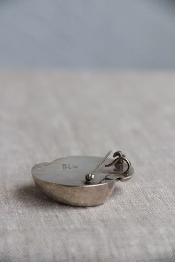 Sterling Silver Yin Yang Pin