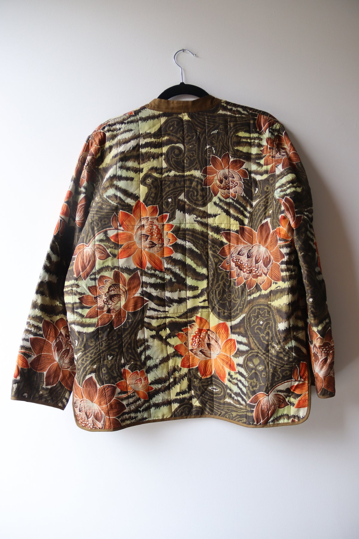Vintage Chinese Tiger Stripe Coat