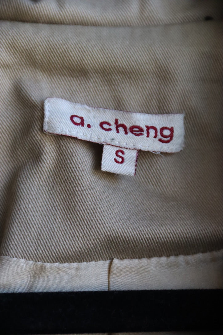 A. Cheng Trench Coat