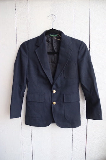 Ralph Lauren Navy Suit Jacket