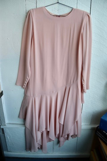 Vintage Ursula of Switzerland Pink Dress
