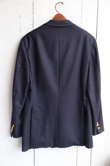 Vintage Polo by Ralph Lauren for Saks Fifth Avenue Suit Jacket with Gold Buttons