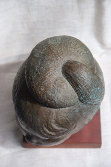 Stanley Taub Bronze Bust Sculpture