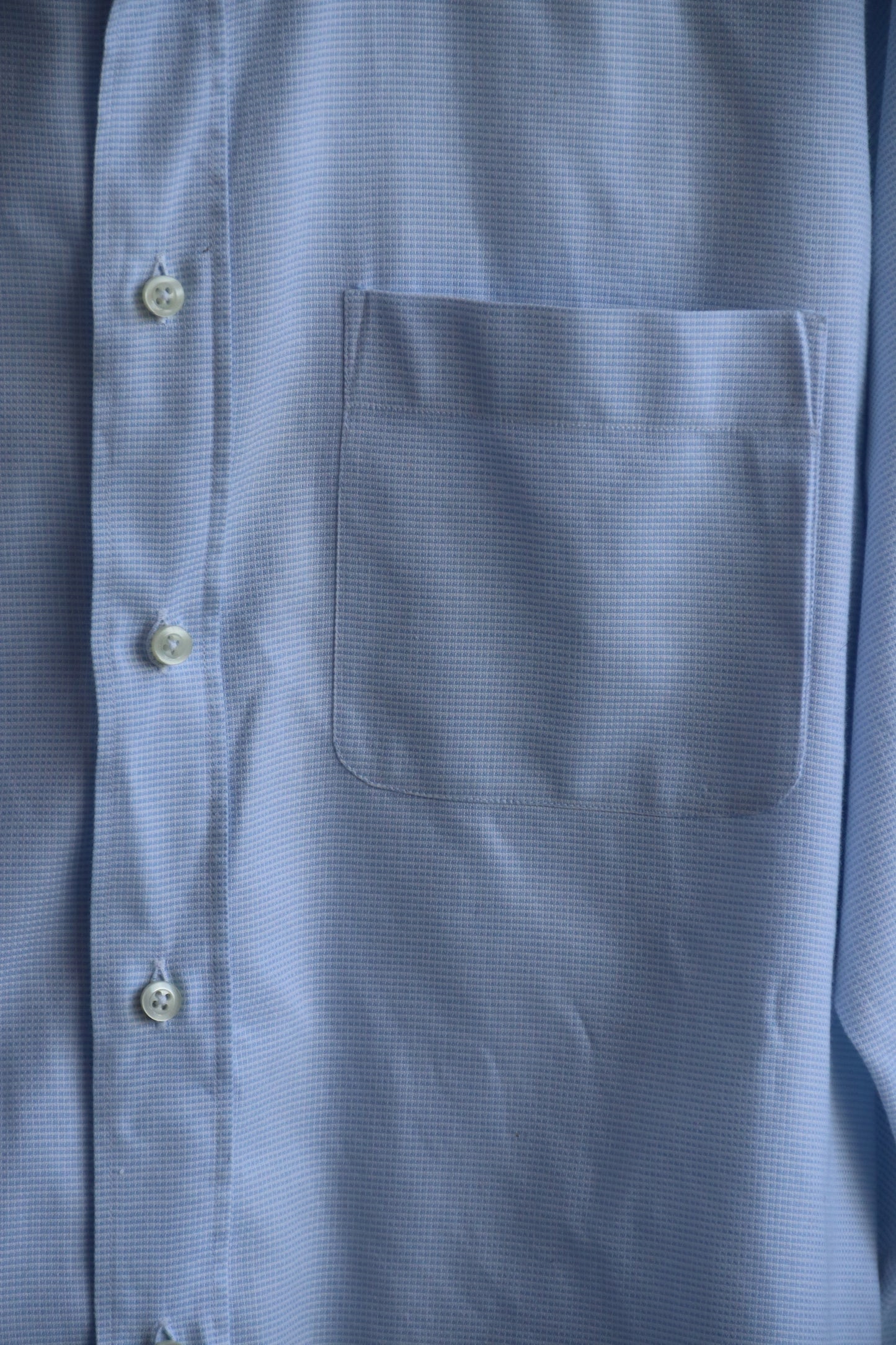 Davide Cenci Mens Blue Button Down Shirt