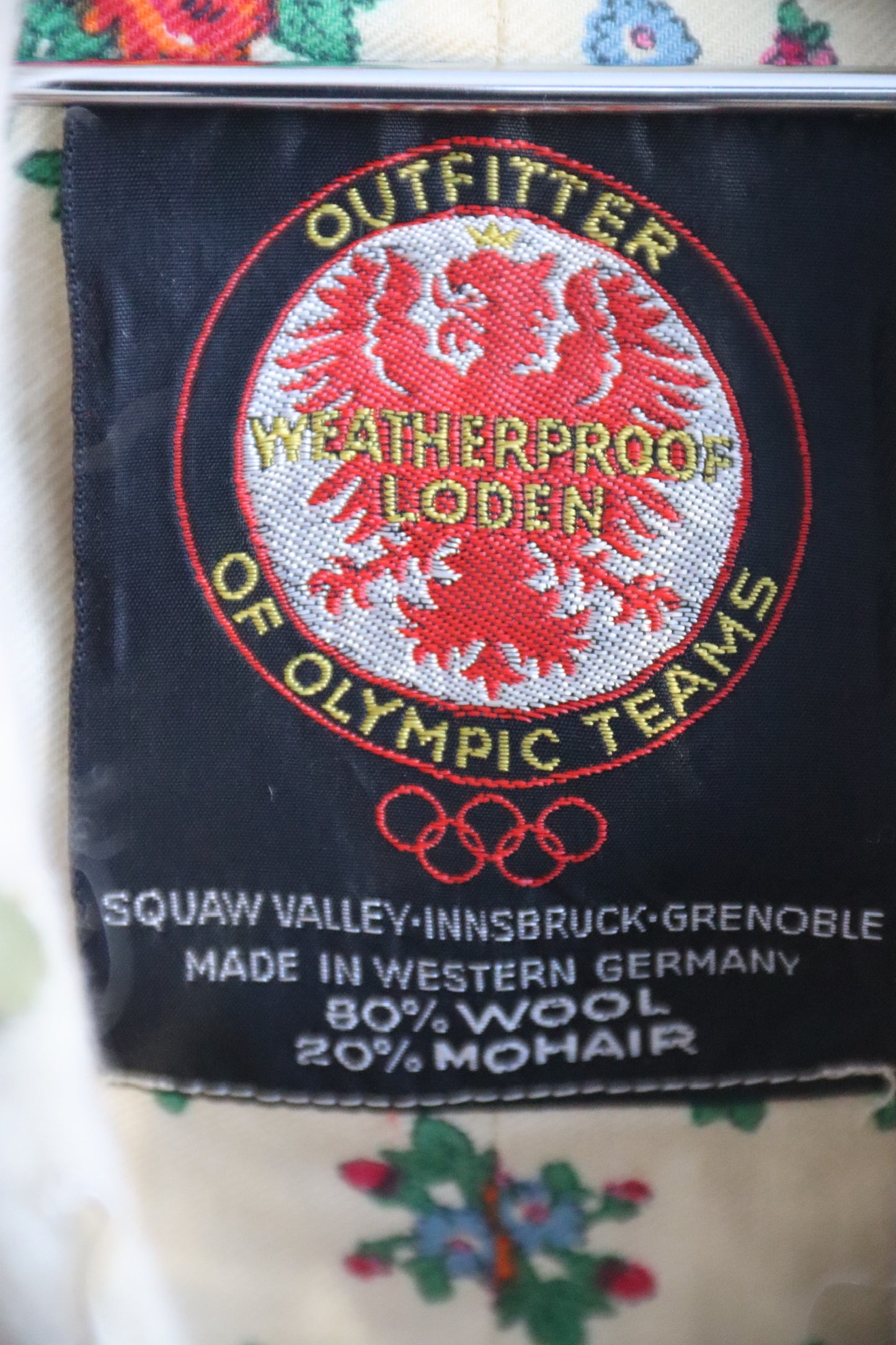 Vintage Weatherproof Loden Wool Coat