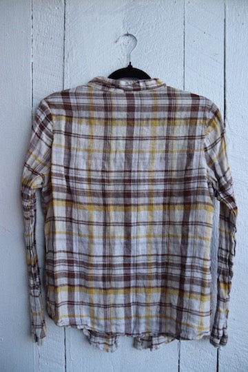 C. P. Shades Plaid Top
