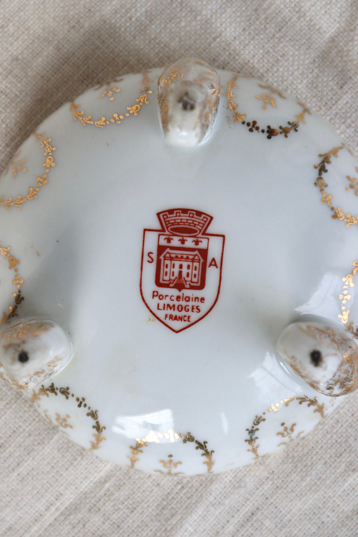 Limoges La Martinique Trinket Box with Josephine Bonaparte, Napoleon's Wife