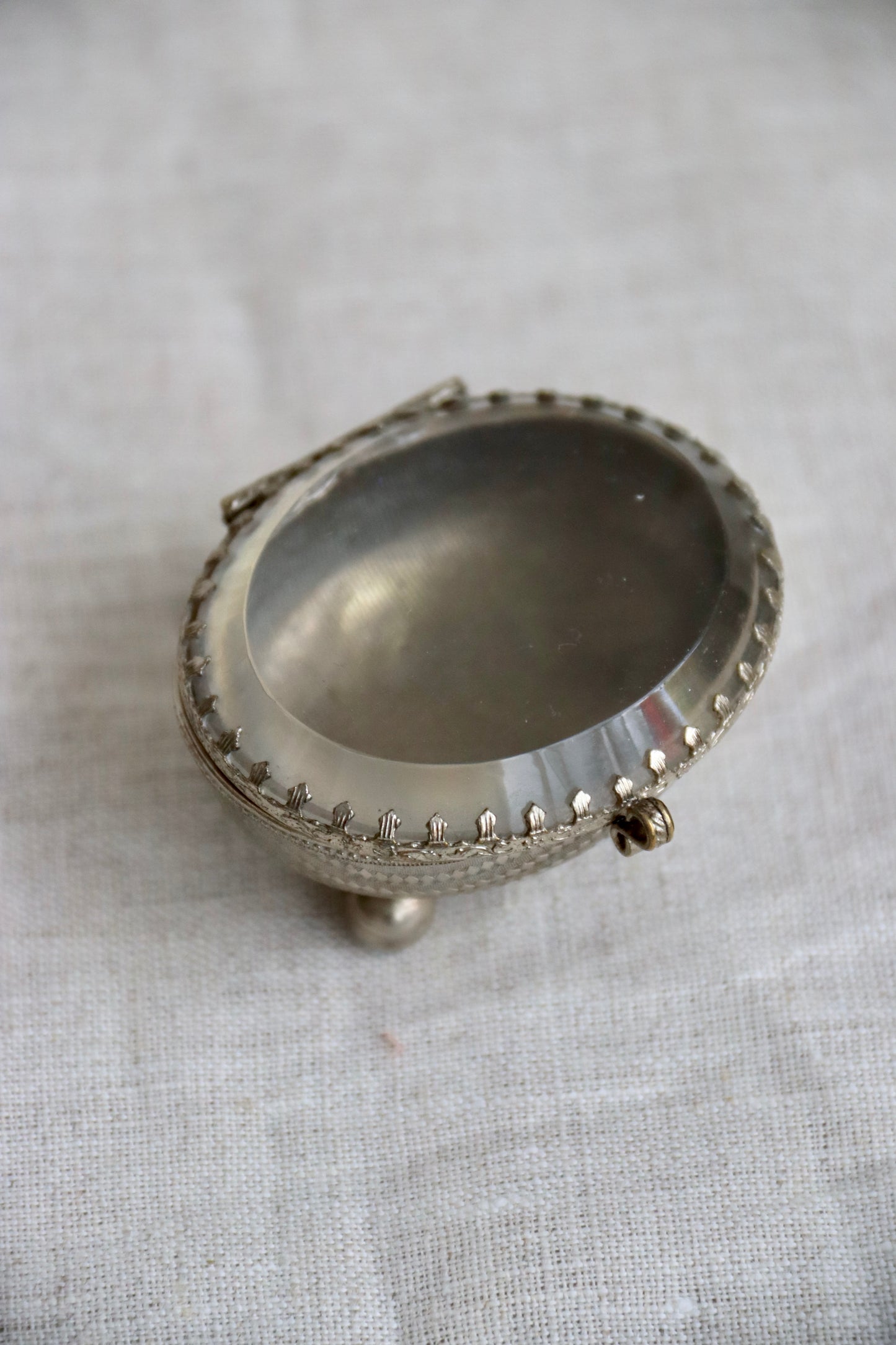 Tin Beveled Glass Box