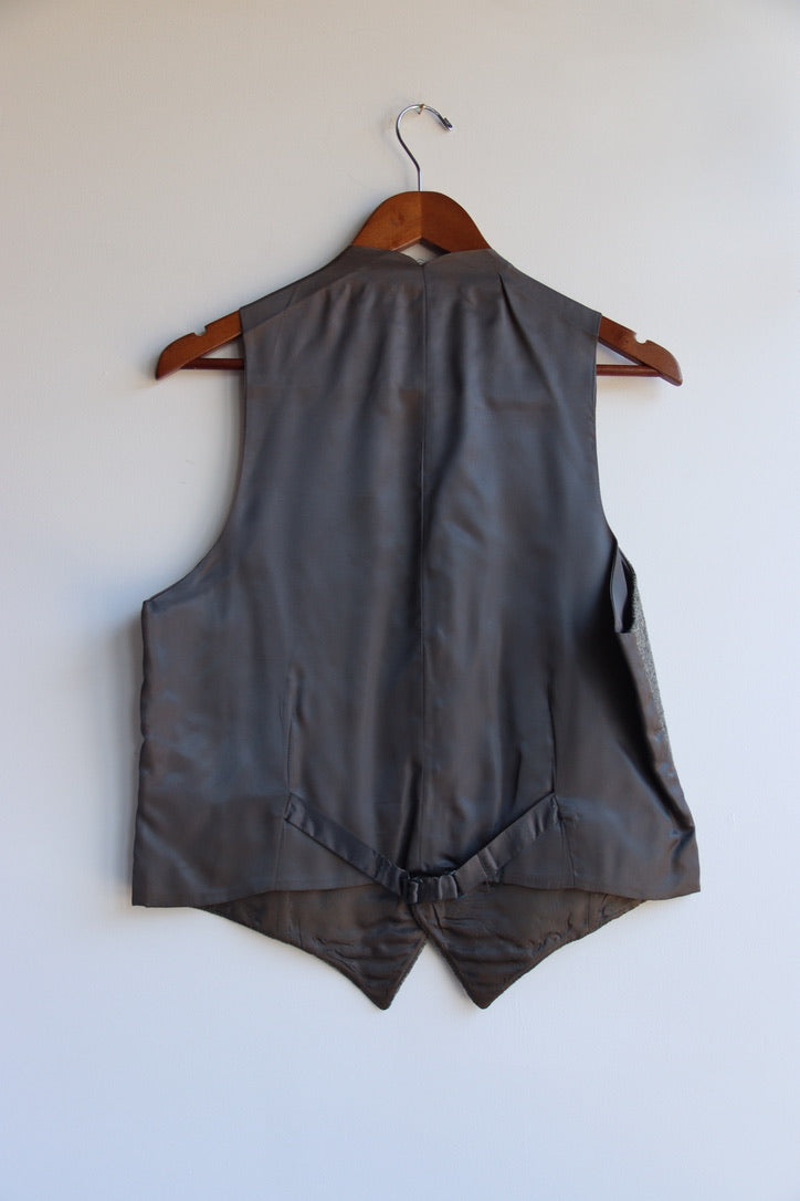 Vintage 1960s Vest Suit Jacket Set - as is