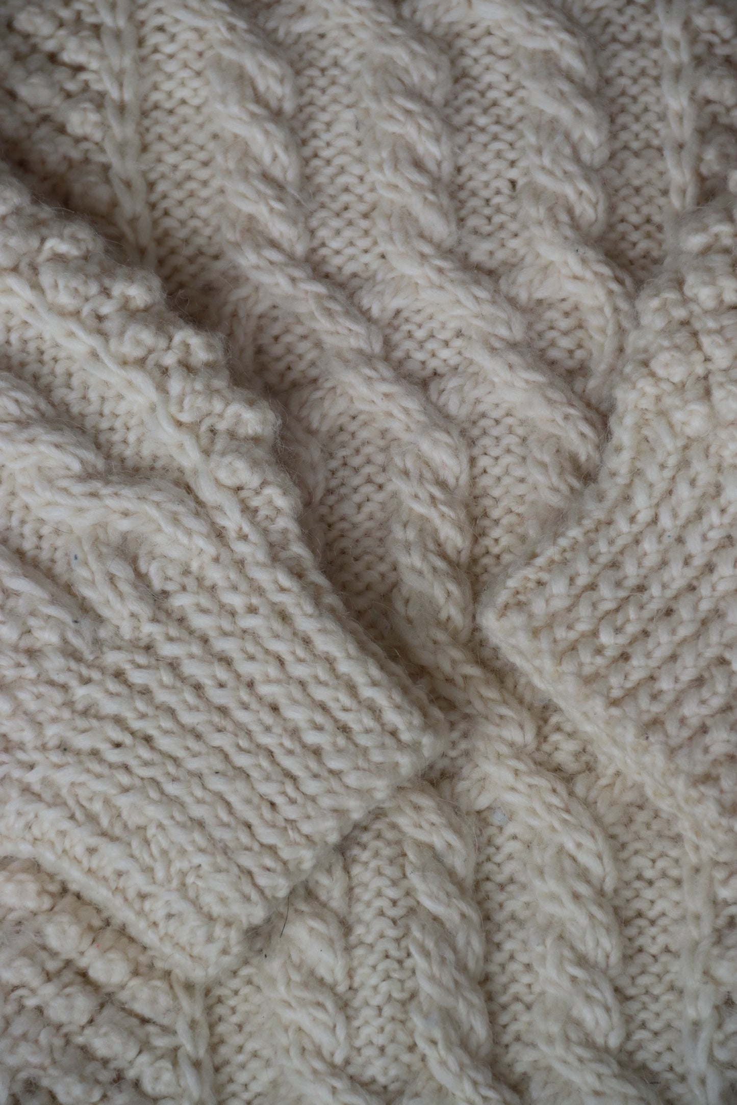 Vintage Anncraft Irish Fisherman Sweater
