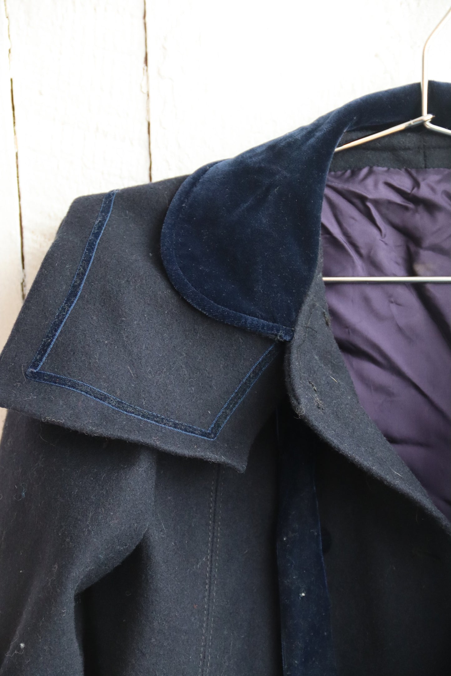 Vintage Tizza’s Spanish Wool and Velvet Coat