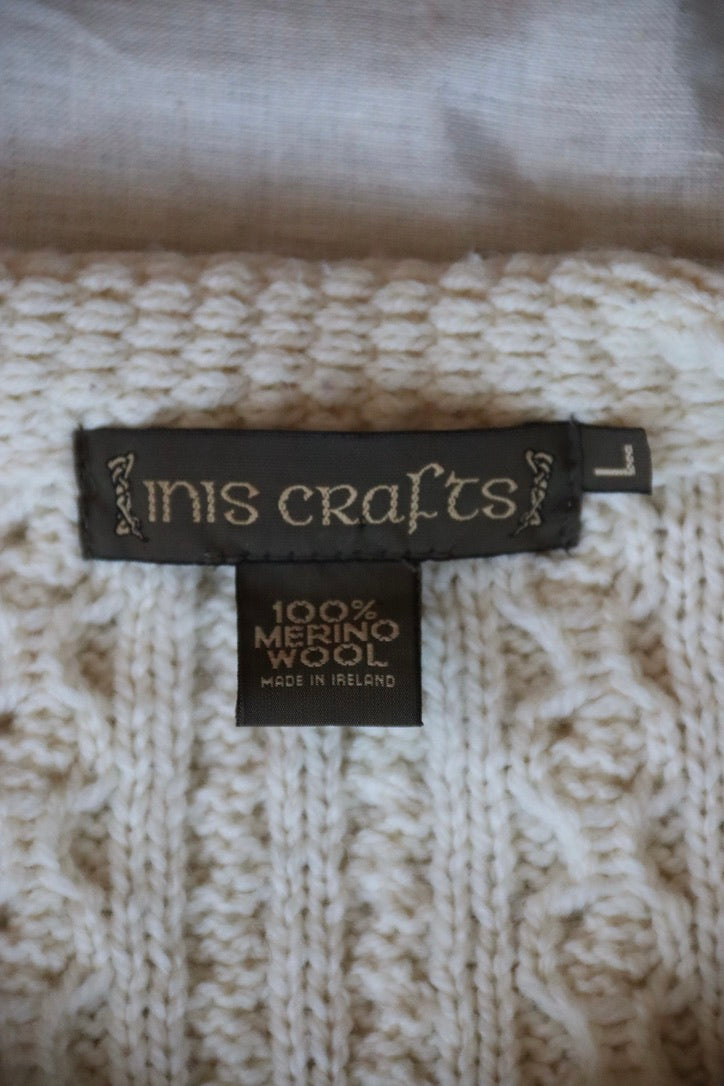 Inis Crafts Irish Fisherman Sweater