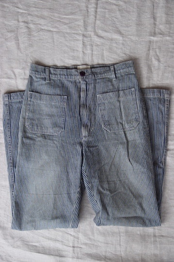 Doen Blue Pinstripe Pants