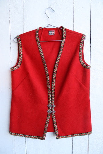 Vintage Danica Red Vest