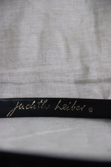 Vintage Judith Lieber Black Belt