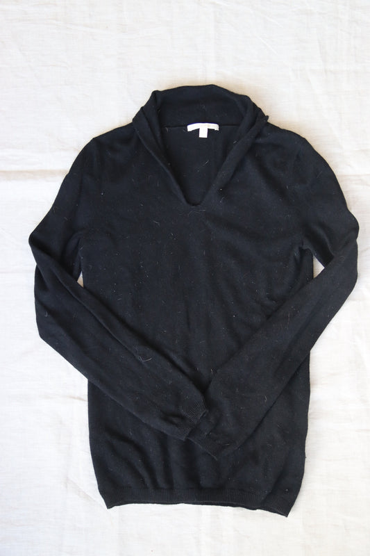 Black Cashmere Sweater