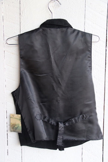 Marsh Landing Black Suede Vest