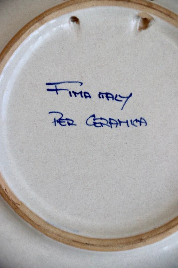 Fima Italy Ceramic Plate