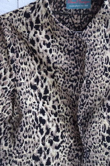 Elena Y Designs Leopard Print Jacket
