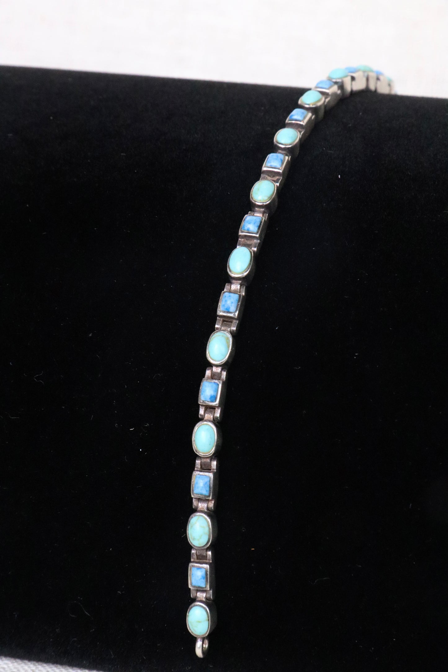 Sterling Silver Turquoise Bracelet
