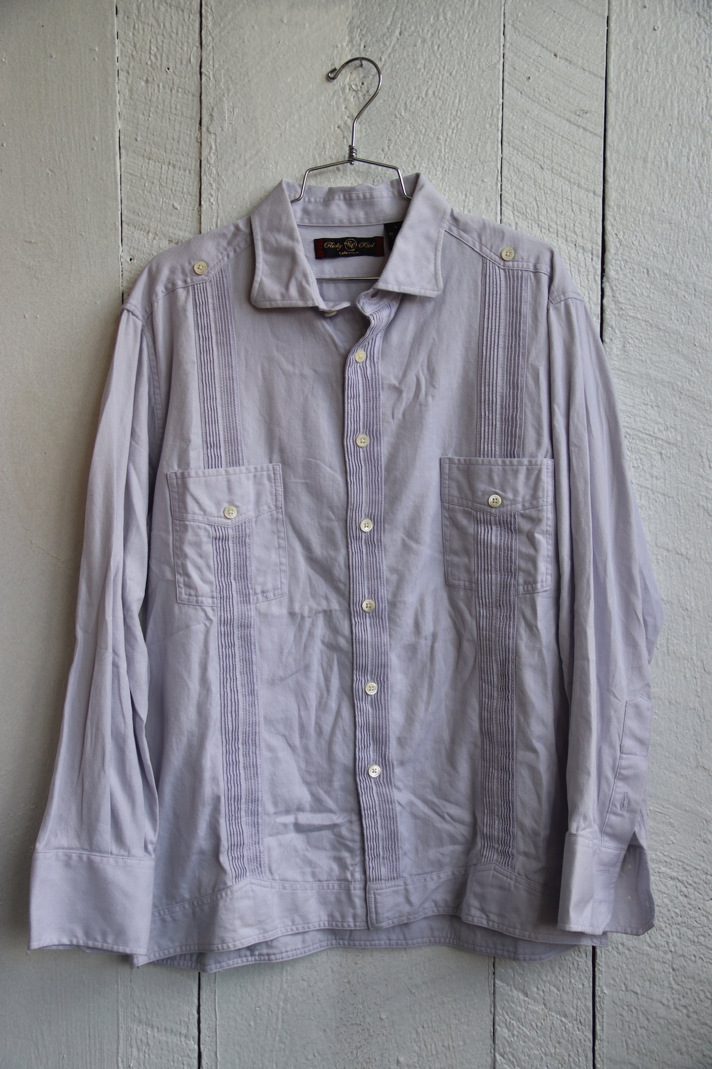 Rocky Plaid Men's Dress Shirt