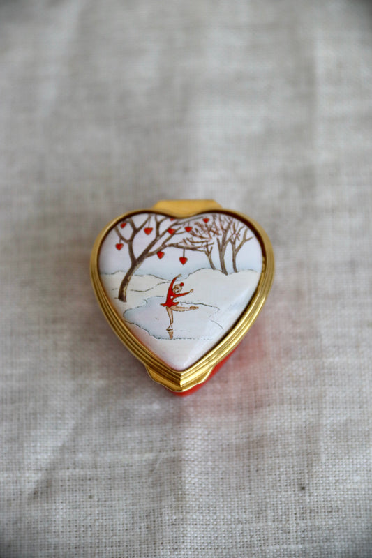 Halcyon Days By Mark Hampton Heart Shaped Box