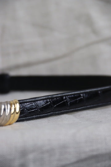 Vintage Judith Lieber Black Belt