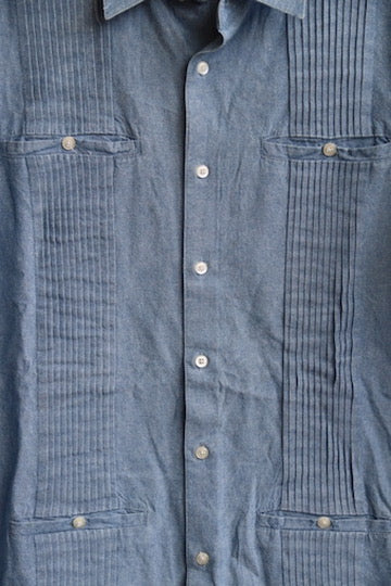 Crooks & Castles Men’s Blue Button Down