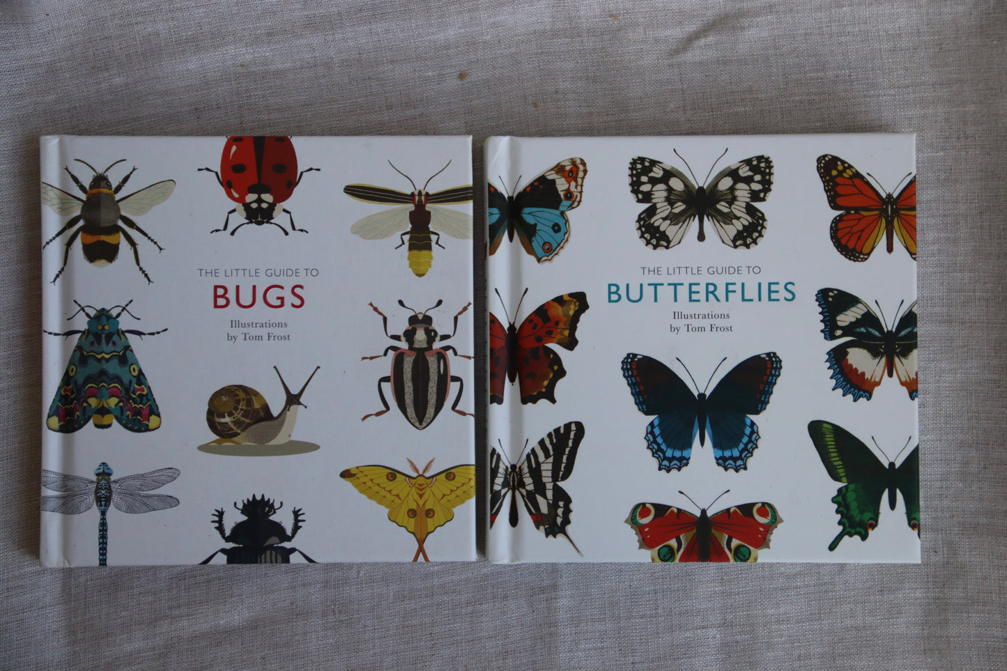 Set of Two Little Guide Books - Bugs and Butterflies
