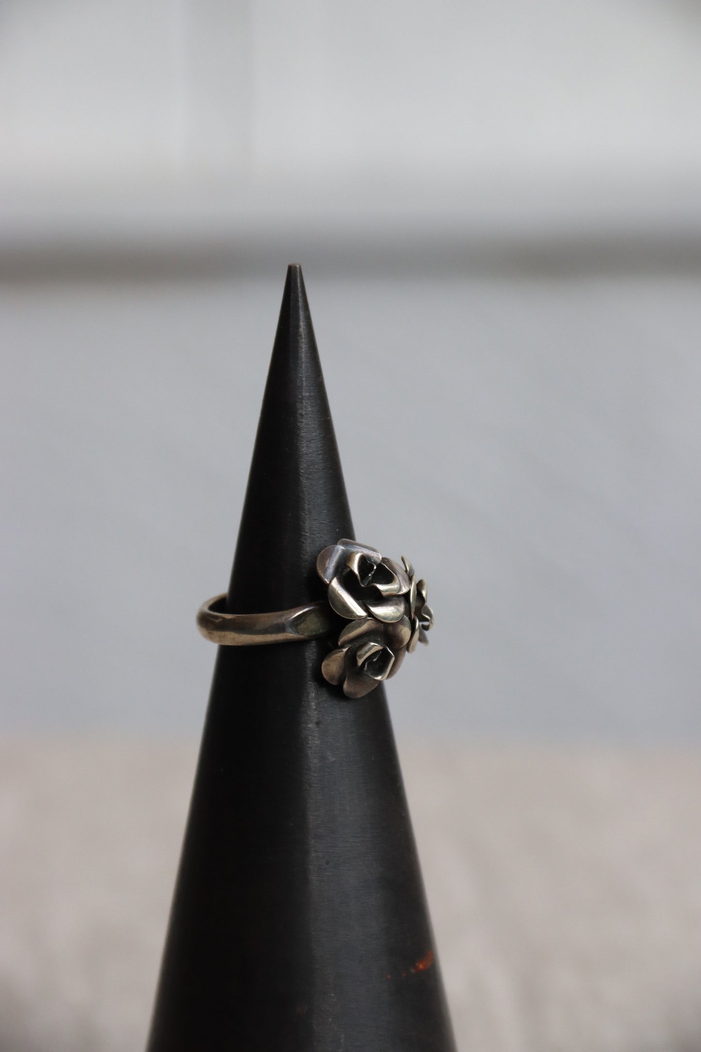 Sterling Silver Flower Ring