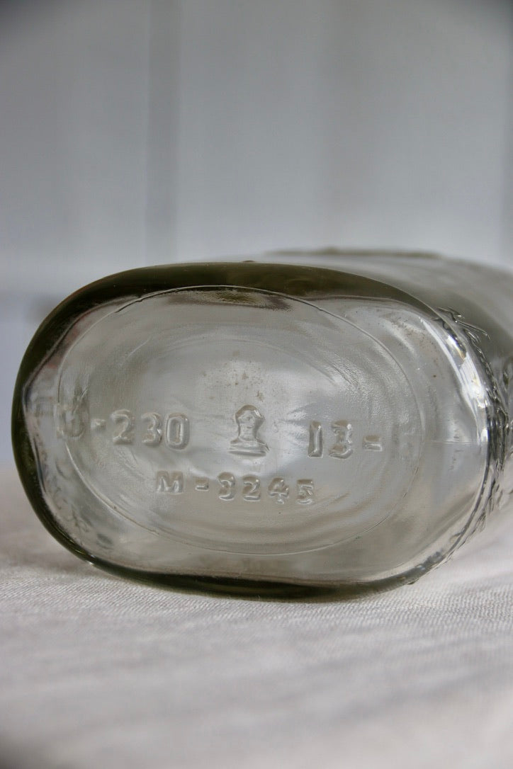 Clear Bottle with Face
